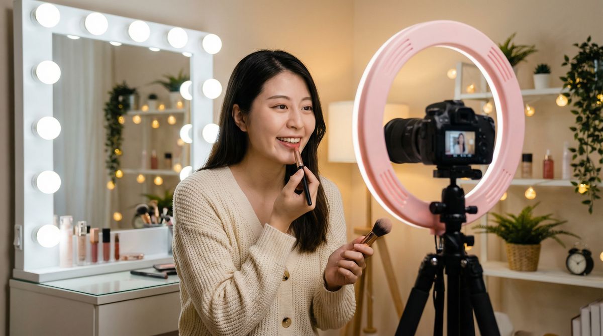 国产主播美妆视频